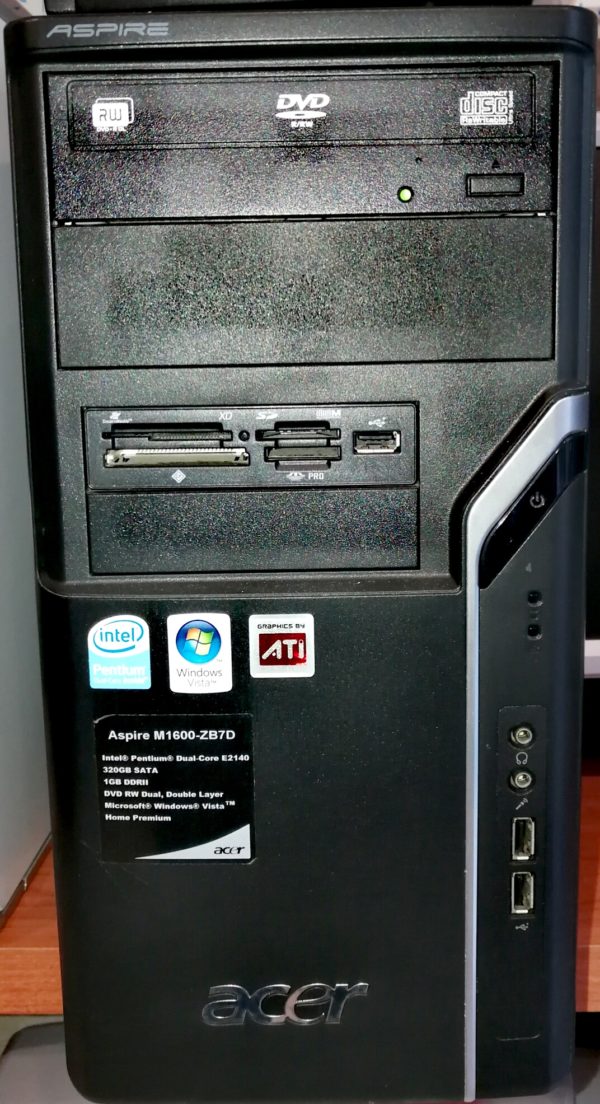 COMPUTER DESKTOP USATO RIGENERATO INTEL / ACER M1600-ZB7D